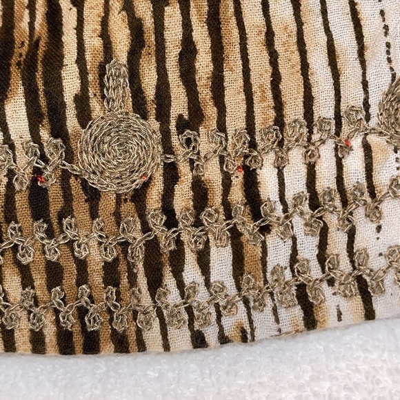 EUC LUCKY BRAND HALTER EMBROIDERED MAXI SZ SM - Picture 10 of 10